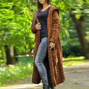 FashionSierra - Fashion Womens Cardigans Baggy Long Coat Tops Ladies Chunky Knitted Sweater